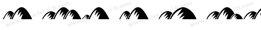 Auckland Hills Regular字体转换